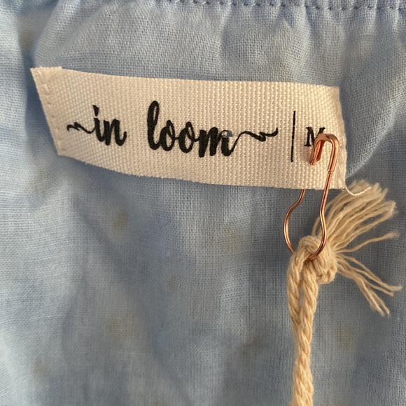 in loom Short Peasant Dress - Picture 2 of 5